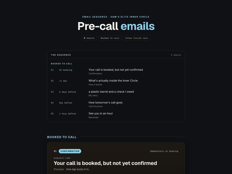 Pre-call preview