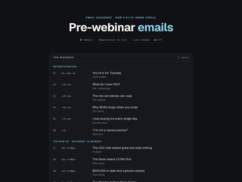 Pre-webinar preview
