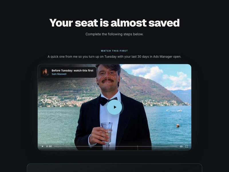 Thank-you page preview